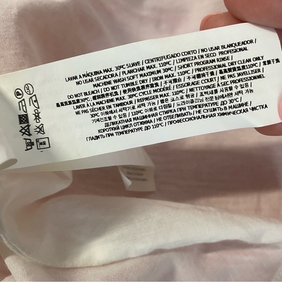 Adolfo Dominguez Red and White Stripe Button Front Mini Dress Size EU 38 - Picture 13 of 13